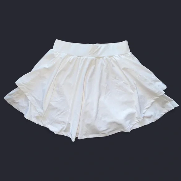 Women’s White Active Skort - Picture 2 of 6